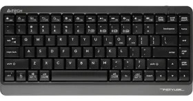 A4Tech FStyler FBK11 čiernosivá / Bezdrôtová klávesnica / 80% TKL / Bluetooth / 2.4 GHz / 4 zariadenia (A4TKLA47124)