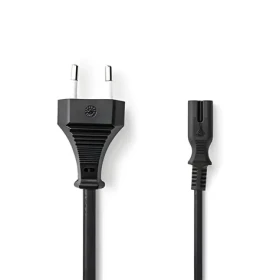 Nedis PCGB11040BK20 čierna / Napájací kábel / Euro zástrčka - IEC-320-C7 / 2 m (PCGB11040BK20)