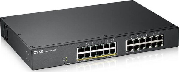 ZyXEL GS1900-24EP / Switch riadený / 10|100|1000Mbps / 24x GLAN / Qos / VLAN / PoE 130W (GS1900-24EP-EU0101F)