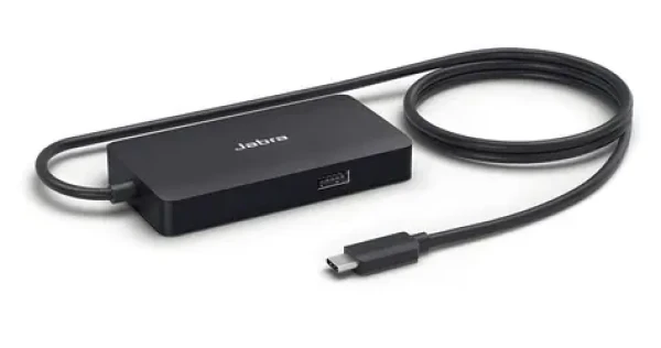 JABRA PanaCast USB-C Hub čierna / USB hub / 5 portov / HDMI / RJ-45 / USB 3.2 (14207-60)