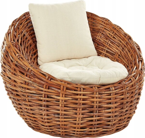 Beliani Fotel záhradný ratanový prírodny LERICI Lumarko!