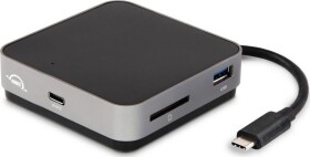 OWC USB-C cestovná dokovacia stanica (100W) / 2x USB-A 3.1 / 1xUSB-C Power PT / 1xHDMI / 1x čítačka SD kariet / čierno-šedá (OWCTCDK5P2SG)