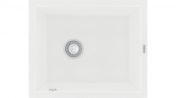 MEXEN MEXEN - Pedro granitový drez 1 560x460 mm, biela 6508561000-20