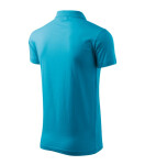 Single J. pánske polo tričko tyrkysové XL