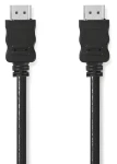 Nedis High Speed HDMI kábel čierna / Kábel HDMI / 15 m / 10,2 Gbit / s / Ethernet / ARC (CVGL34002BK150)