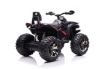 Mamido Detská elektrická štvorkolka ATV Power 4x4 čierna