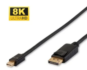 MicroConnect Kábel Mini DisplayPort 1.4 (M) - DisplayPort (M) 2m čierna (DP-MMG-180MBV1.4)