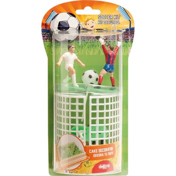 Figúrky na tortu - futbalové ihrisko - Dekora - Dekora