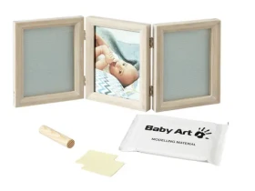 Baby Art My Baby Touch Double Stormy / Rámček pre fotografiu a odtlačok ručičky a nožičky (34120173BA)