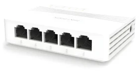 HIKVISION DS-3E0505D-E / Switch / 5x 10/100 Mbps RJ45 / napájanie 5 VDC / 0,6 A (301801384)