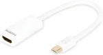 Digitus mini DisplayPort - HDMI 0,15 m biela / Redukcia / DisplayPort 1.1a / do 1080p/60 Hz (DB-340404-001-W)