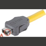 HARTING 09451812562XL káblový konektor Počet kontaktov: 8 1 ks; 09451812562XL