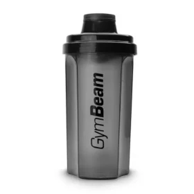Šejker čierny Transparent Black 700 ml - GymBeam (700 ml, čierna) (46087-1-700ml)