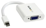 StarTech Mini DisplayPort na VGA biela / Adaptér / max. 1920x1200 / 60 Hz (MDP2VGAW)