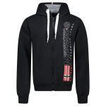 Geographical Norway Fogora DB 100 M WZ3064H/GN-čierna mikina XL