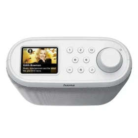 HAMA internetové rádio DIR400 biela / DAB+ / Bluetooth / App (54259)