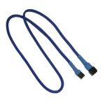 Nanoxia predlžovací kábel 3-pin Molex 60cm modrá / 9-2-001 (NX3PV60B)