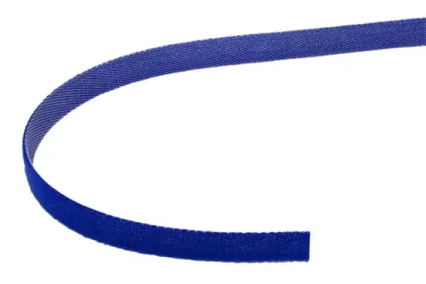 OEM Value sťahovacia páska na suchý zips 10 mm modrá / Organizér kabeláže / 25 m (25.99.5254)