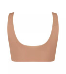 Dámsky top ZERO Feel 2.0 - BROWN - svetlohnedý 00CM - SLOGGI BROWN L