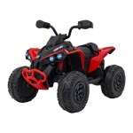 Mamido Detská elektrická štvorkolka Maverick ATV 2x200W červená