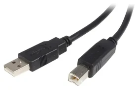 StarTech USB-A - USB-B černá / Kabel / USB 2.0 / 480 Mbps / 1 m (USB2HAB1M)