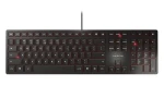 Cherry KC 6000 SLIM čierna / Klávesnica / US-ENG layout / drôtová (JK-1600EU-2)