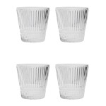 House Doctor Poháre Slots Clear – set 4 ks