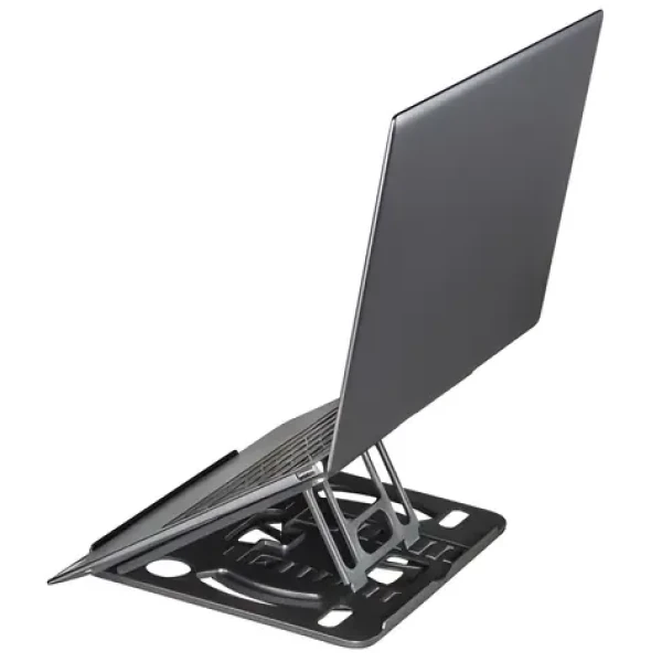 HAMA Rotation čierna / Stojan na notebook / otočný 360° / 8 náklonov / do 15,6"
