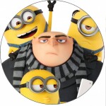 Jedlý papier Ja, padouch Gru a mimoni 19,5 cm - Pictu Hap - Pictu Hap