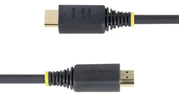 StarTech HDMI kábel 4 m čierna / Kábel / HDMI / 4K 60 Hz / HDR10 / ARC (HDMI2-CABLE-4K60-4M)