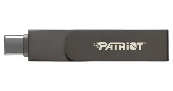 Patriot iLuxe Stick C MFi čierna / Flash disk / 512 GB / USB 3.2 / Lightning + USB-C (PI512GSKM30CL)