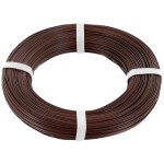 Econ connect KZL2X008BR100 opletenie / lanko 2 x 0.08 mm² hnedá 100 m; KZL2X008BR100