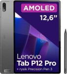 Lenovo Tab P12 Pro 12.6" 256 GB Sivý (ZA9D0085PL)