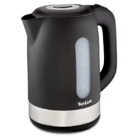 TEFAL KO 3308 nerez-čierna / rýchlovarná kanvica / 1.7L / 2400 W (3045386354948)