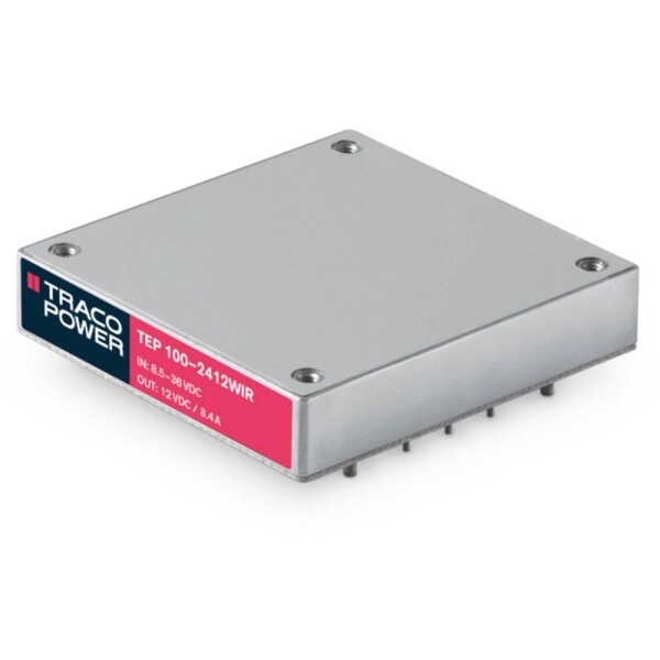 TracoPower TEP 100-2415WIR DC / DC menič napätia, DPS 24 V/DC 24 V/DC 4.2 A 100 W Počet výstupov: 1 x; TEP 100-2415WIR