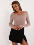 Jumper AT SW 2334.91 tmavo lila S/M