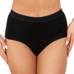 Dámske nohavičky Fiore maxi black - ITALIAN FASHION černá XXL