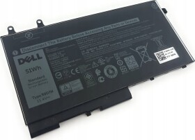 Dell Battery PRI 51WHR 3C LITH SMP