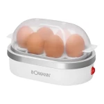 Bomann EK 5022 CB biela / varič vajec / 400W / až 6 vajec (650220)