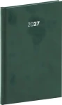 NOTIQUE Balakon 2027 zelená / Týždenný diár / A5 / 15 × 21 cm