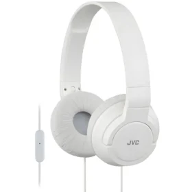 JVC HA-S185 biela / Slúchadlá / cez hlavu / 3,5 mm jack / 1,2 m (JVC HA-SR185 white)