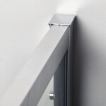 KERRA - Sprchovací kút Solid SQ 80 CHR (s vaničkou) 5907548124463