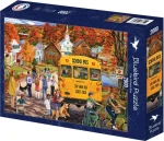 BlueBird Puzzle Školský autobus