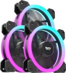 Darkflash DR11 ARGB 120mm 3-pack + Hub