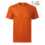 Základné unisex tričko (oranžové (značka)) 4XL