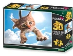 Prime 3D Puzzle Skákajúca mačka Sparkles