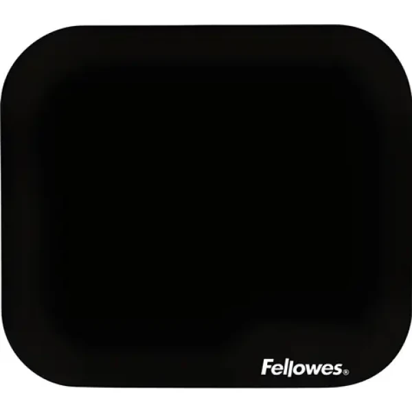 Fellowes Premium čierna / Podložka pod myš / 20,32 x22, 86 cm / Polyester, guma (58024)
