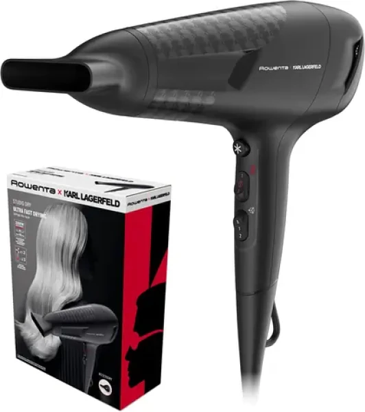 Rowenta Studio Dry CV 581L čierna / sušič na vlasy / 2100 W / studený vzduch (CV581L)