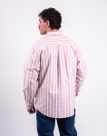 Carhartt WIP L/S Deven Shirt Deven Stripe, Oxide Red S