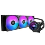 Cooler Master MasterLiquid Core Nex Digital 360 ARGB čierna / Vodný chladič CPU / 3x 120mm / Rifle Bearing / 27,2 dB (MLX-D36M-A18PA-RD)